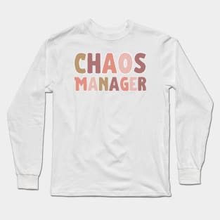 Chaos Manager Long Sleeve T-Shirt